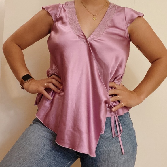 Calvin Klein Silk Blouse - Picture 1 of 6